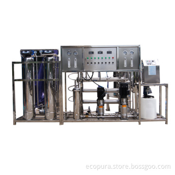 Water Treatment Plant Double Reverse Osmosis (RO-1000L/H)